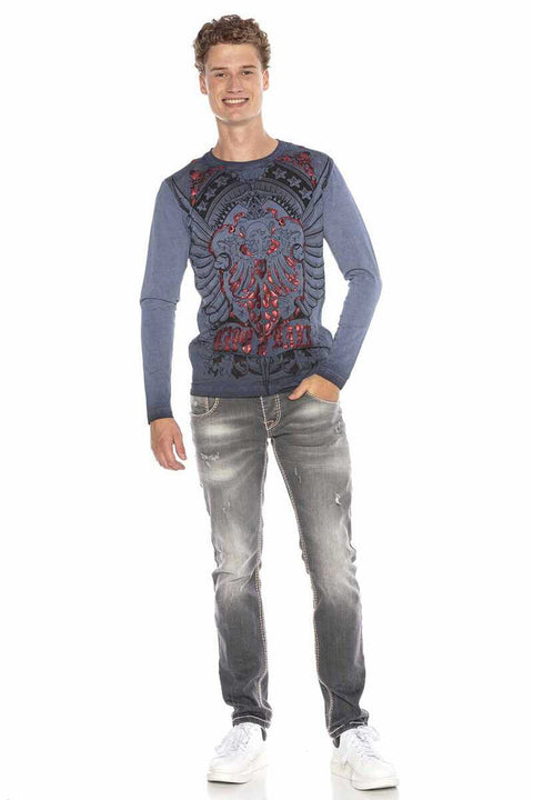 CL407 Eagle Armament Bright Printed Sweatshirt
