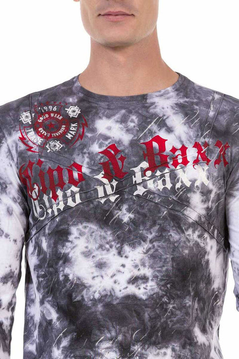 CL489 Men's Patterned Sweatshirt