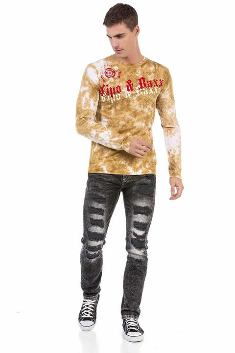 CL489 Men's Patterned Sweatshirt