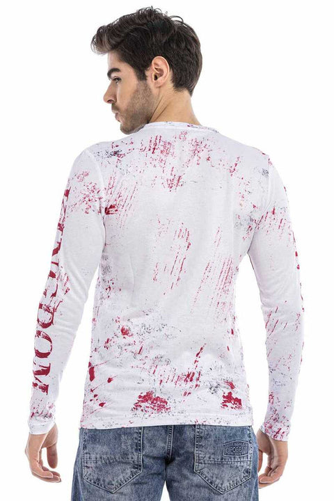 CL498 Great Britain Patterned Men's Sweatshirt