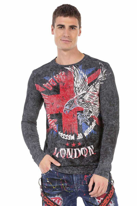 CL499 Great Britain Patterned Sweatshirt