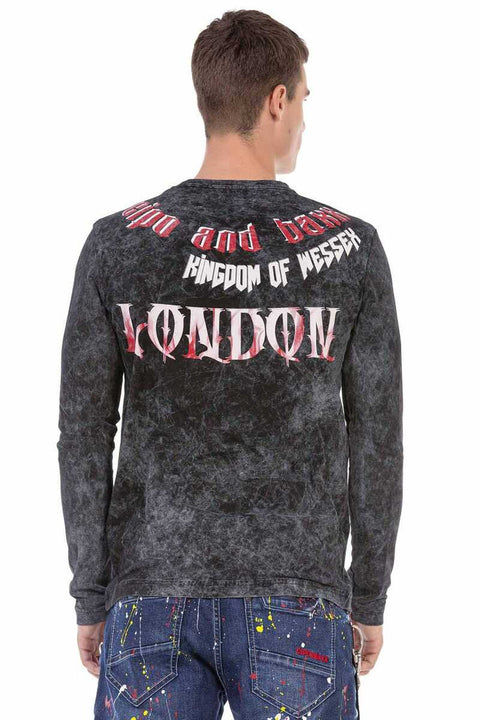 CL499 Great Britain Patterned Sweatshirt