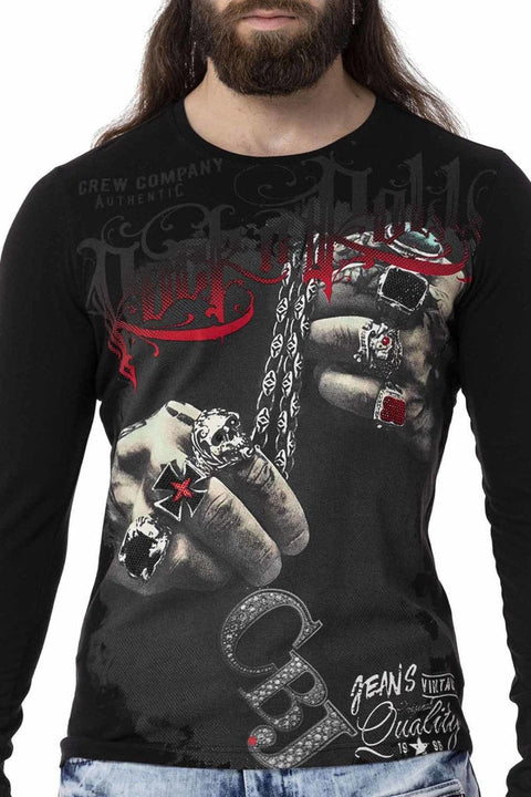 CL511 Street Style Printed Sweatshirt