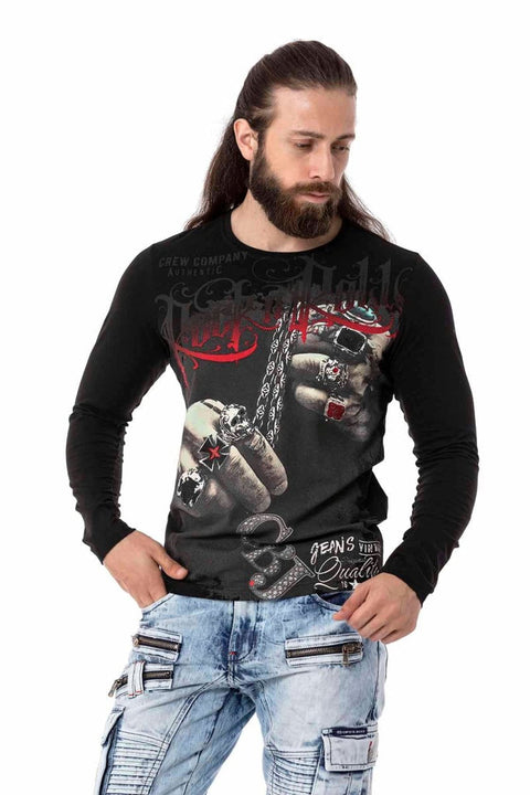 CL511 Street Style Printed Sweatshirt