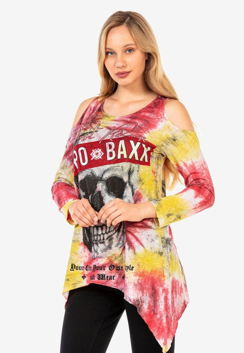 WL294 Long Casual Patterned T-Shirt