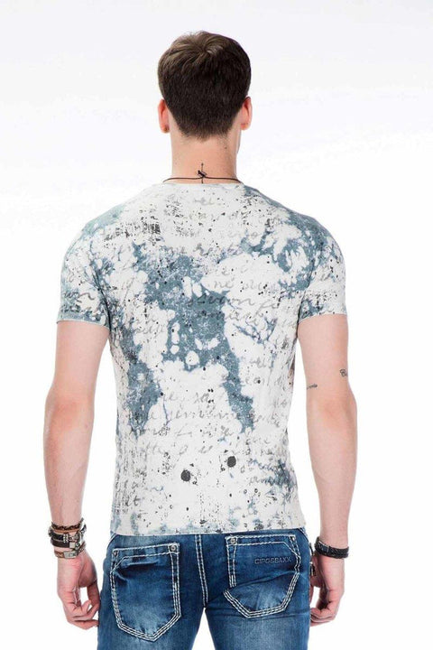 CT410 Men's Skull Printed T-Shirt