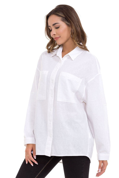 WH125 Long Oversize Women's Shirt
