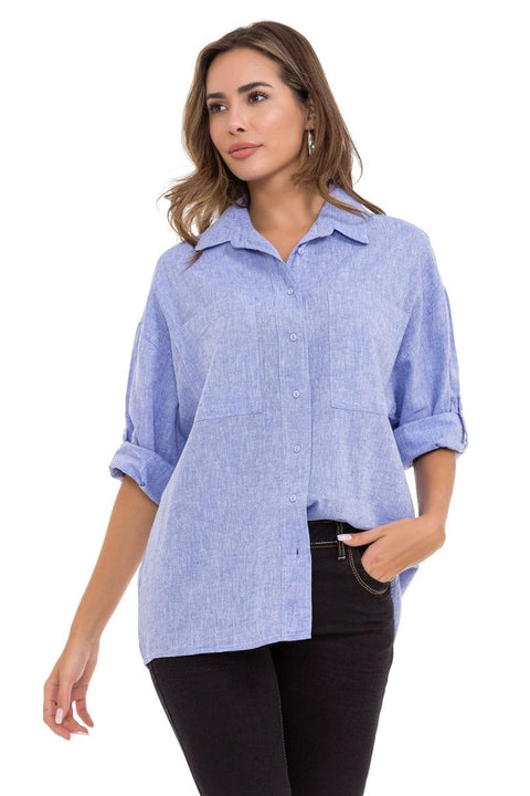 WH125 Long Oversize Women's Shirt