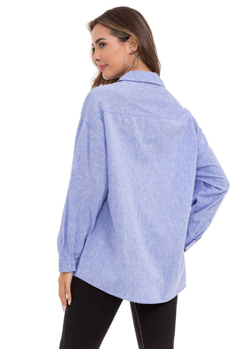 WH125 Long Oversize Women's Shirt