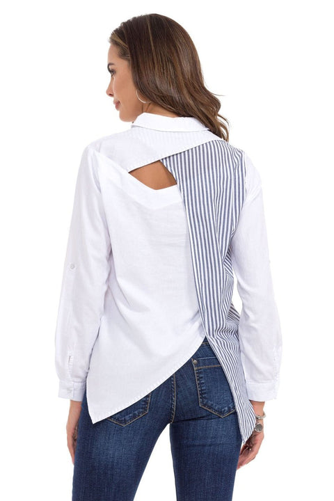 WH128 Women's Shirt with Back Detail
