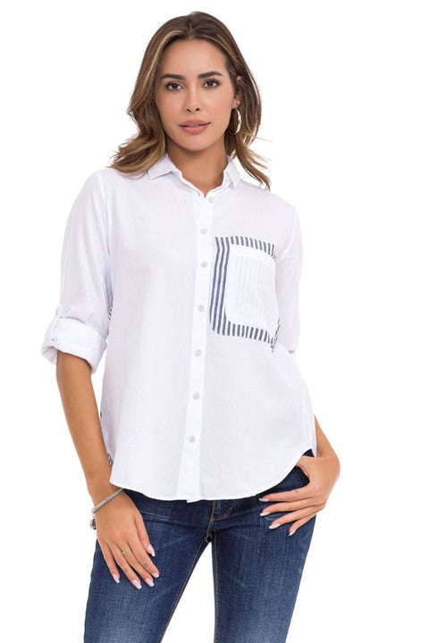 WH128 Women's Shirt with Back Detail
