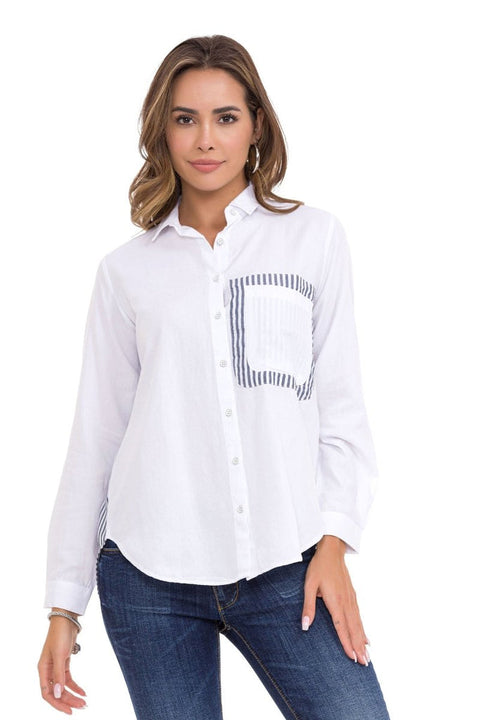 WH128 Women's Shirt with Back Detail