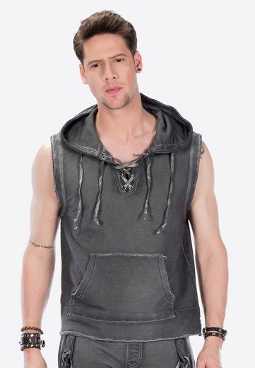 CL298 Hooded Pocketed Men's Sweat Undershirt