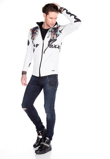 CL263 Red Skin Hooded Men's Sweatshirt