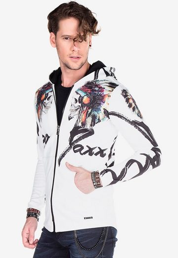 CL263 Red Skin Hooded Men's Sweatshirt