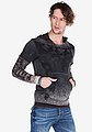 CL279 Printed Stone Embroidered Men's Hooded Sweatshirt