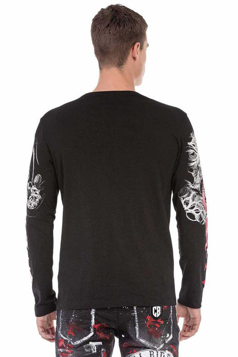 CL450 Bright Printed Thin Sweatshirt