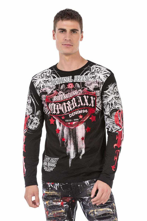 CL450 Bright Printed Thin Sweatshirt
