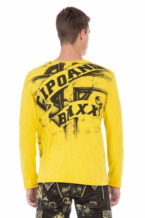 CL452 Stone Printed Thin Sweatshirt