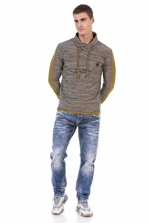 CL460 Shawl Collar Men's Sweatshirt