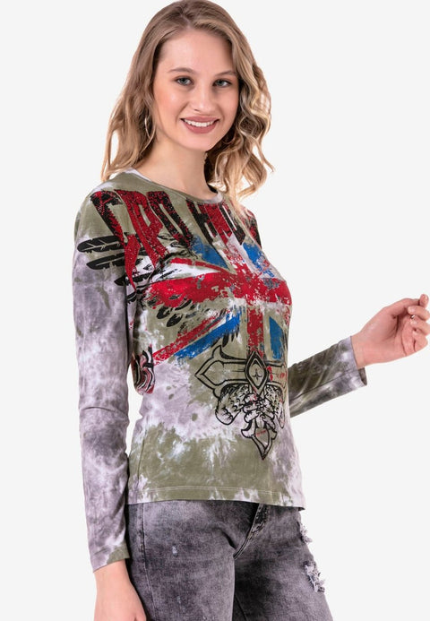 WL282 Great Britain Printed Sweatshirt