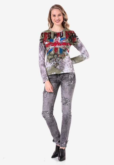 WL282 Great Britain Printed Sweatshirt