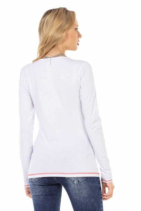 WL285 Patterned New York Street Printed Sweatshirt