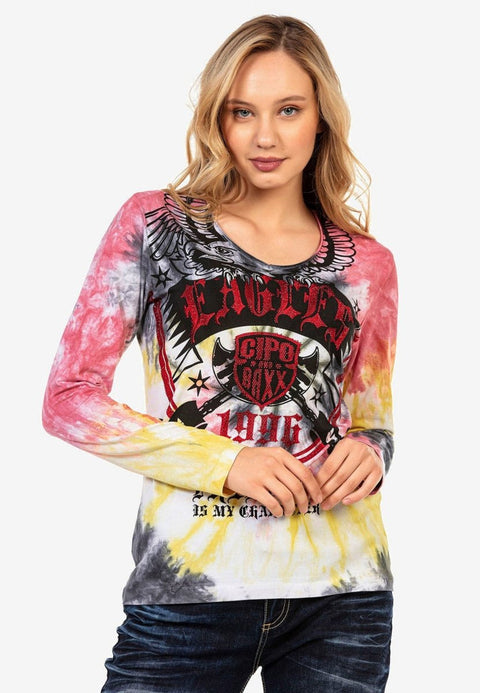 WL291 Eagles Printed Long Sleeve T-Shirt