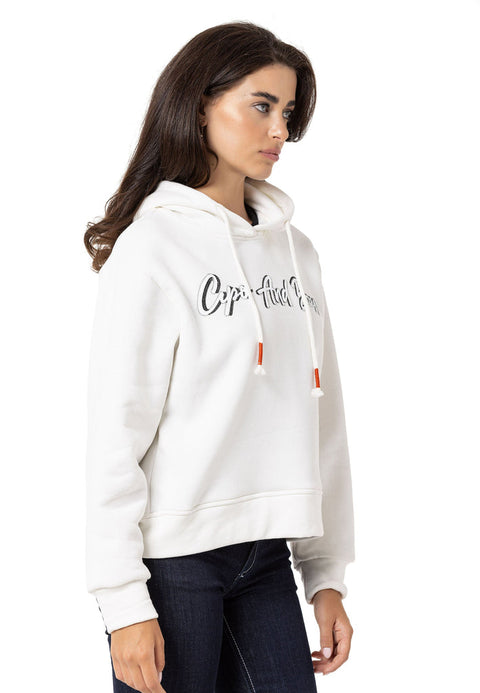 WL351 Basic Front Printed Sweatshirt