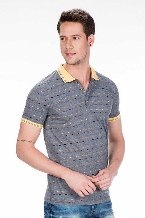CT440 Polo Neck Classic Men's T-Shirt