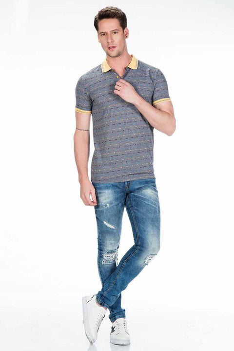 CT440 Polo Neck Classic Men's T-Shirt