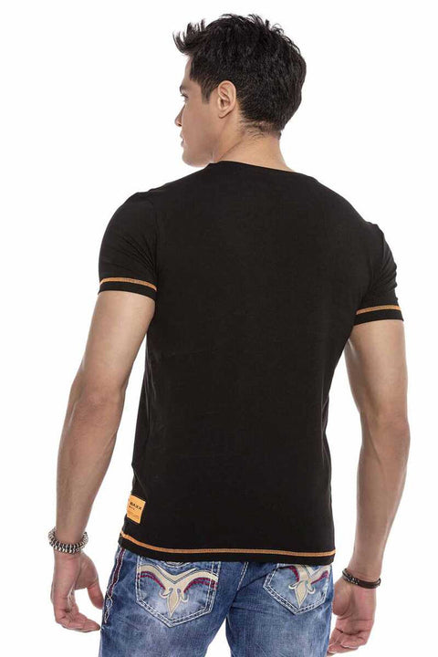 CT644 Neon Printed Men's T-Shirt
