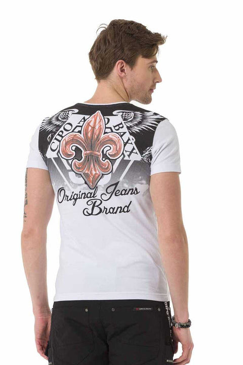 CT691 Lily Printed Men's T-Shirt