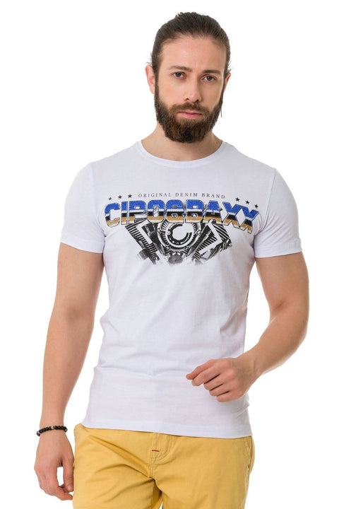 CT721 Colorful Stone Basic T-Shirt