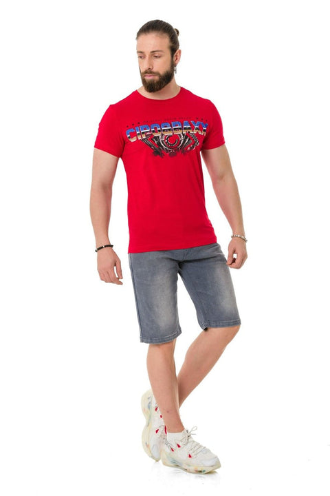CT721 Colorful Stone Basic T-Shirt