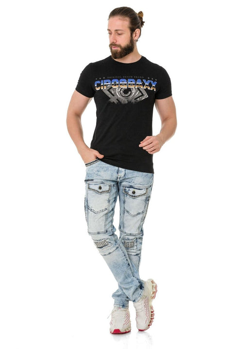 CT721 Colorful Stone Basic T-Shirt