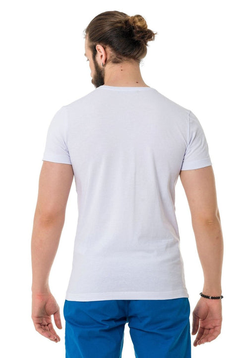 CT729 Stoned Tiger Pattern T-Shirt
