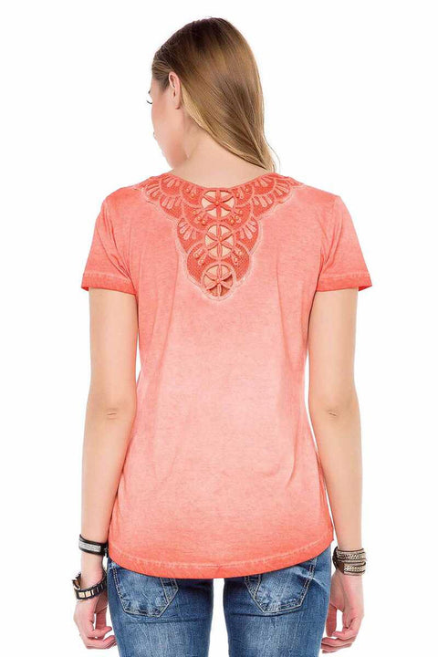 WT223 Printed Women's Vintage T-Shirt