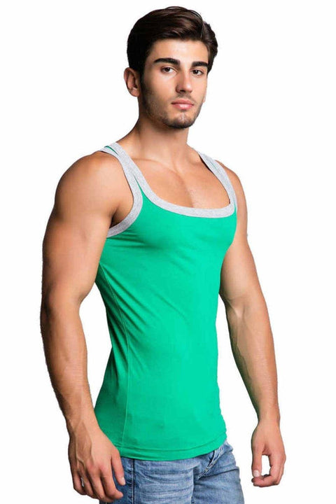 CU104 Cotton Slim Fit Men's Athlete Undershirt