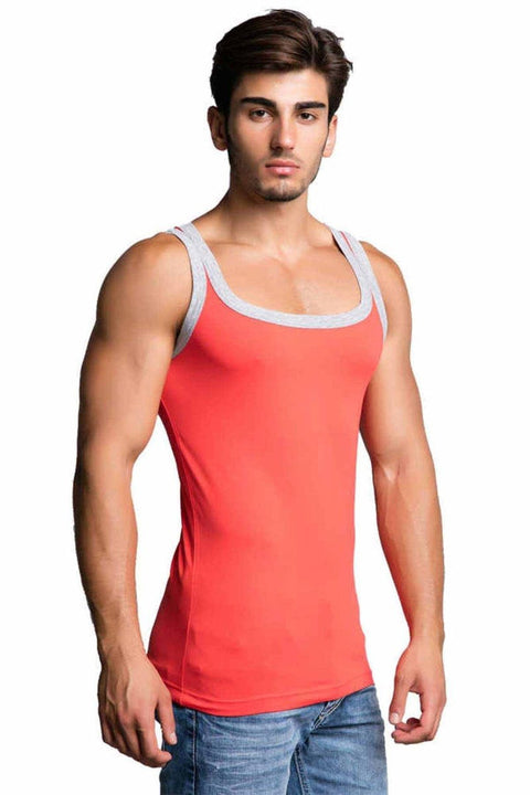 CU104 Cotton Slim Fit Men's Athlete Undershirt