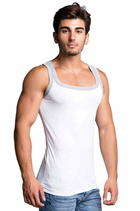 CU104 Cotton Slim Fit Men's Athlete Undershirt