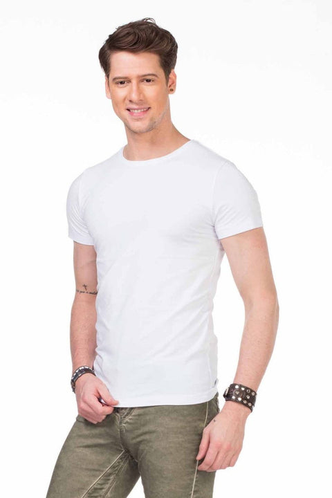 CU105 Crew Neck Slim Fit Men's T-Shirt