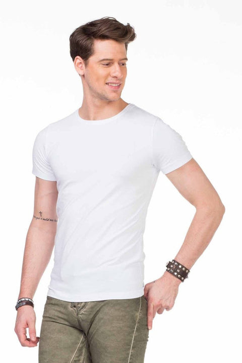 CU105 Crew Neck Slim Fit Men's T-Shirt