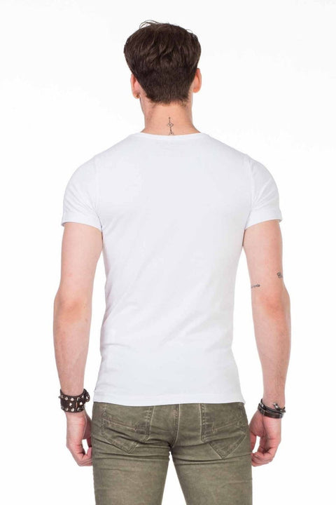 CU105 Crew Neck Slim Fit Men's T-Shirt