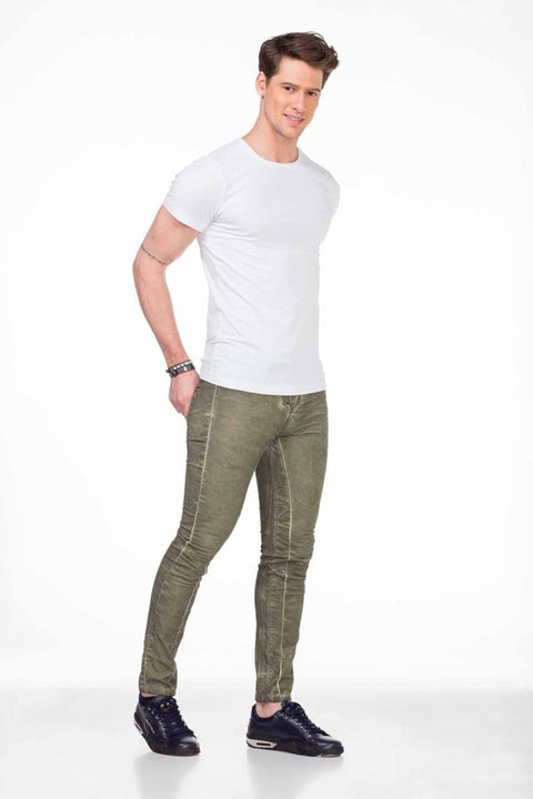 CU105 Crew Neck Slim Fit Men's T-Shirt