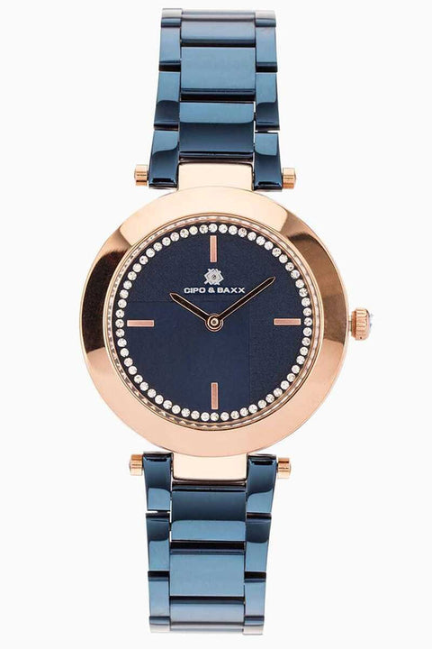 WZ102 Silver Gold Color Stone Women's Watch