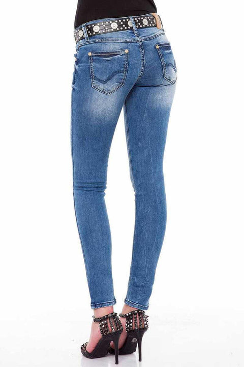WD344 Women's Slim Fit Basic Jean