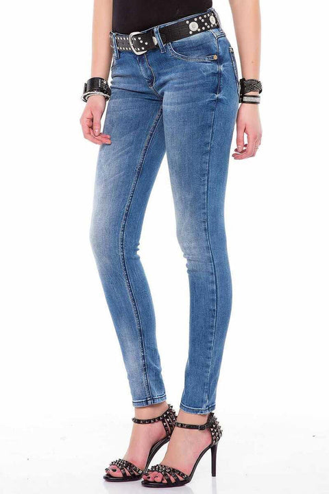 WD344 Women's Slim Fit Basic Jean