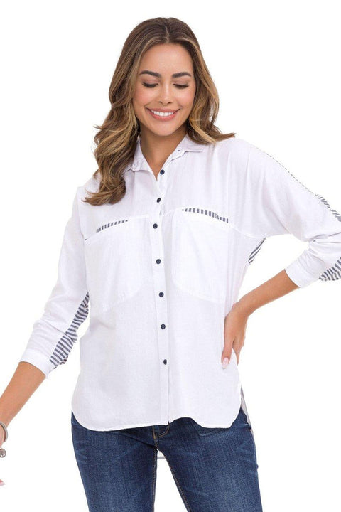 WH133 Women's Shirt with Back Detail