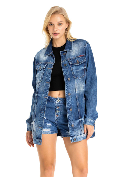WJ211 Oversize Women's Denim Jacket